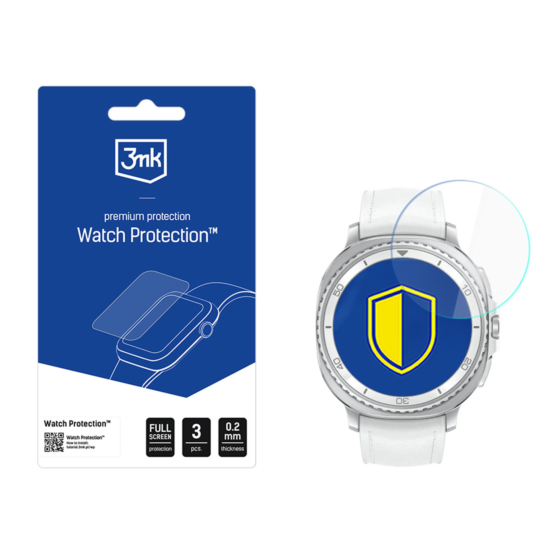 3mk laikrodžio apsauga FlexibleGlass hibridinis stiklas Samsung Galaxy Watch 8 Classic
