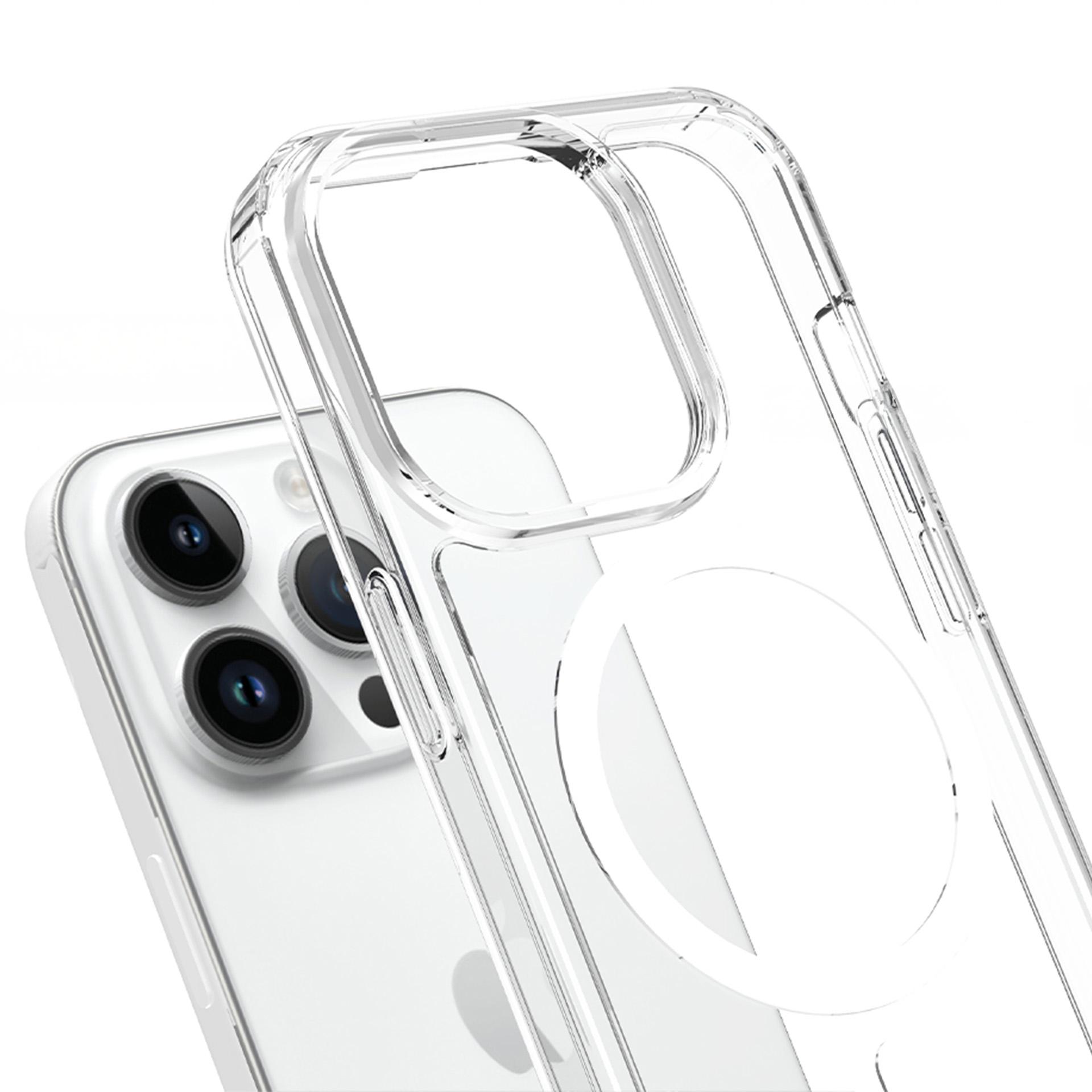 3mk Armor MagCase Dėklas telefonui iPhone 16 Pro - Skaidrus