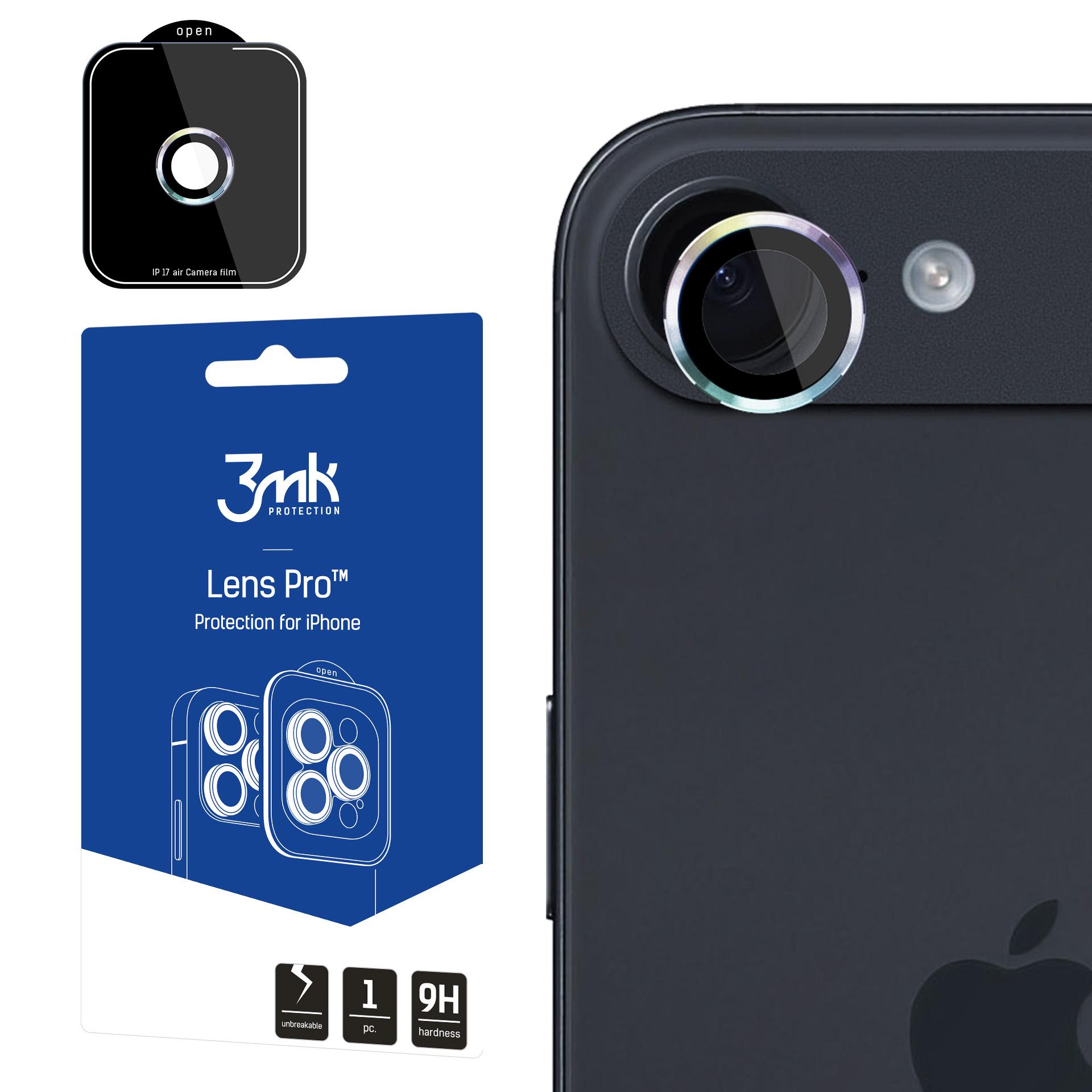 3mk Lens Protection Pro grūdintas stiklas iPhone 17 Air - įvairiaspalvis