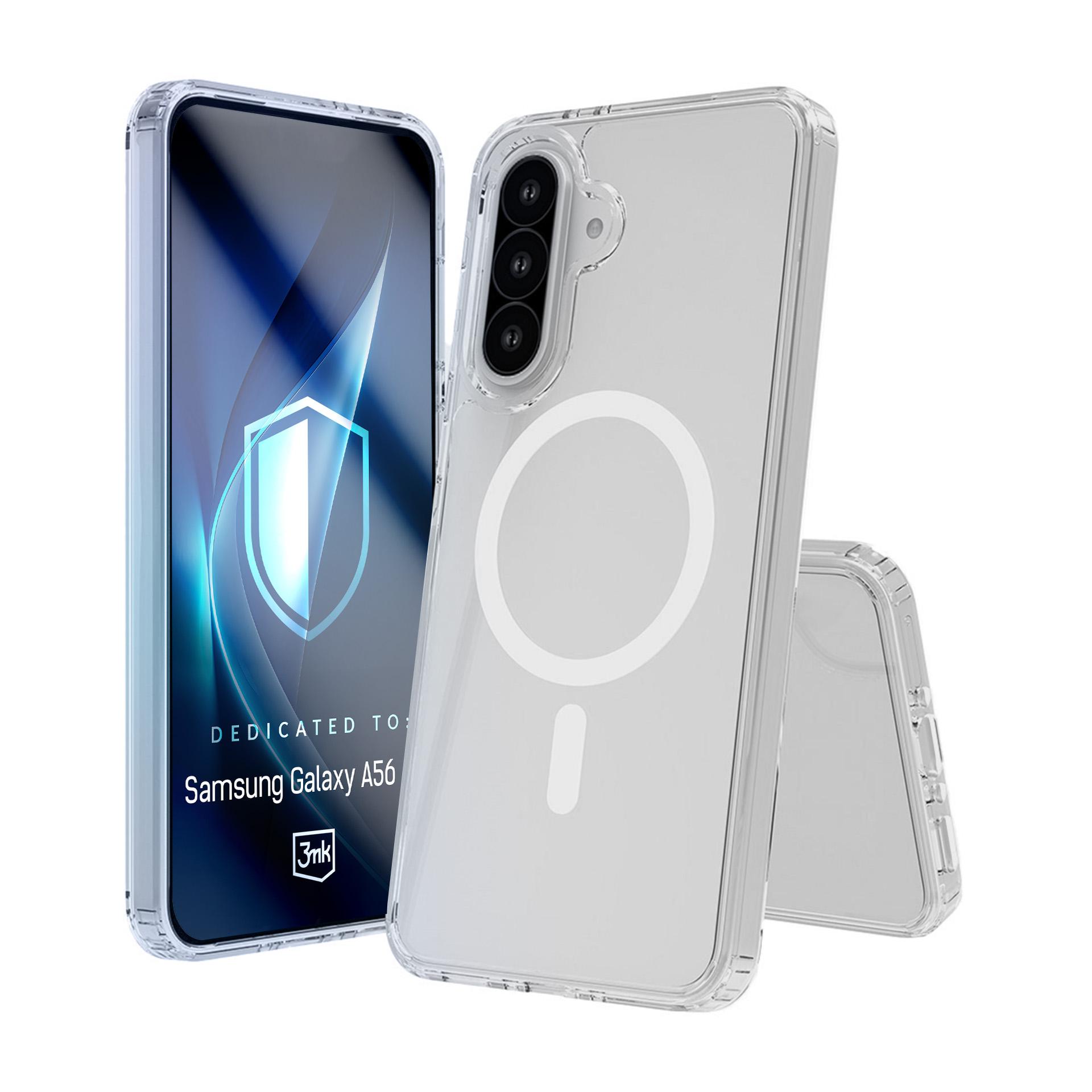 3mk Armor MagCase dėklas Samsung Galaxy A56 - skaidrus