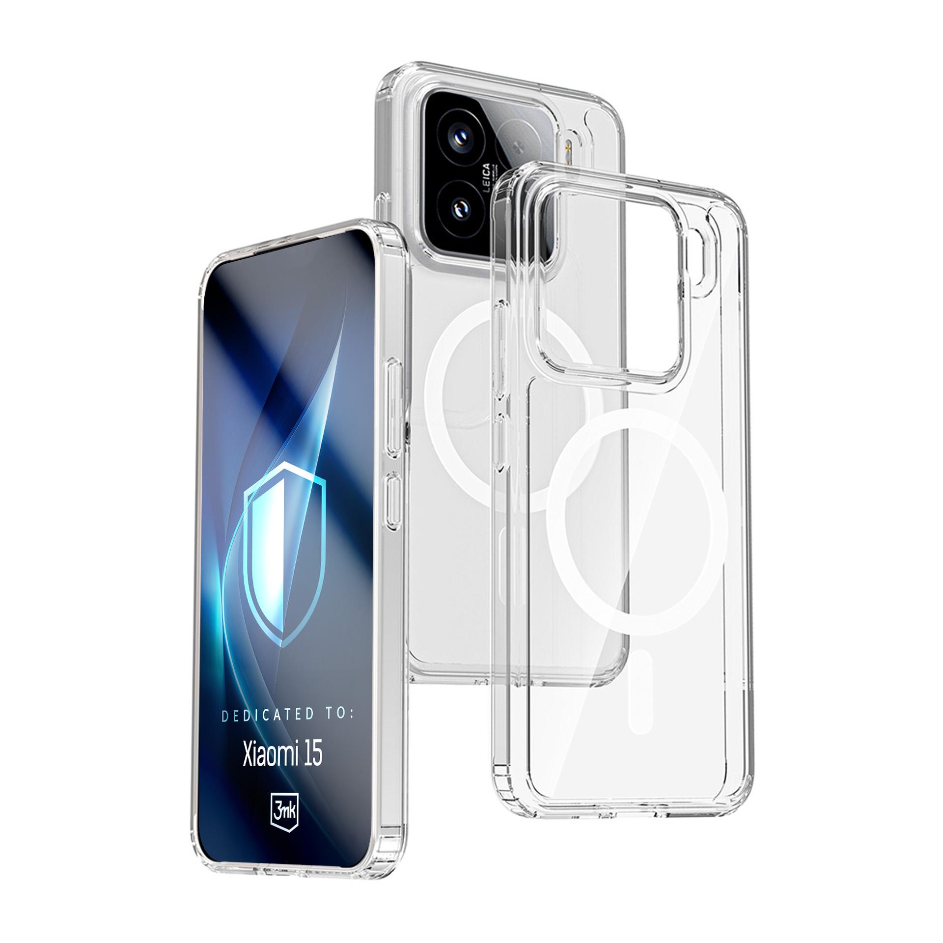 3mk Armor MagCase для Xiaomi 15 - прозрачный