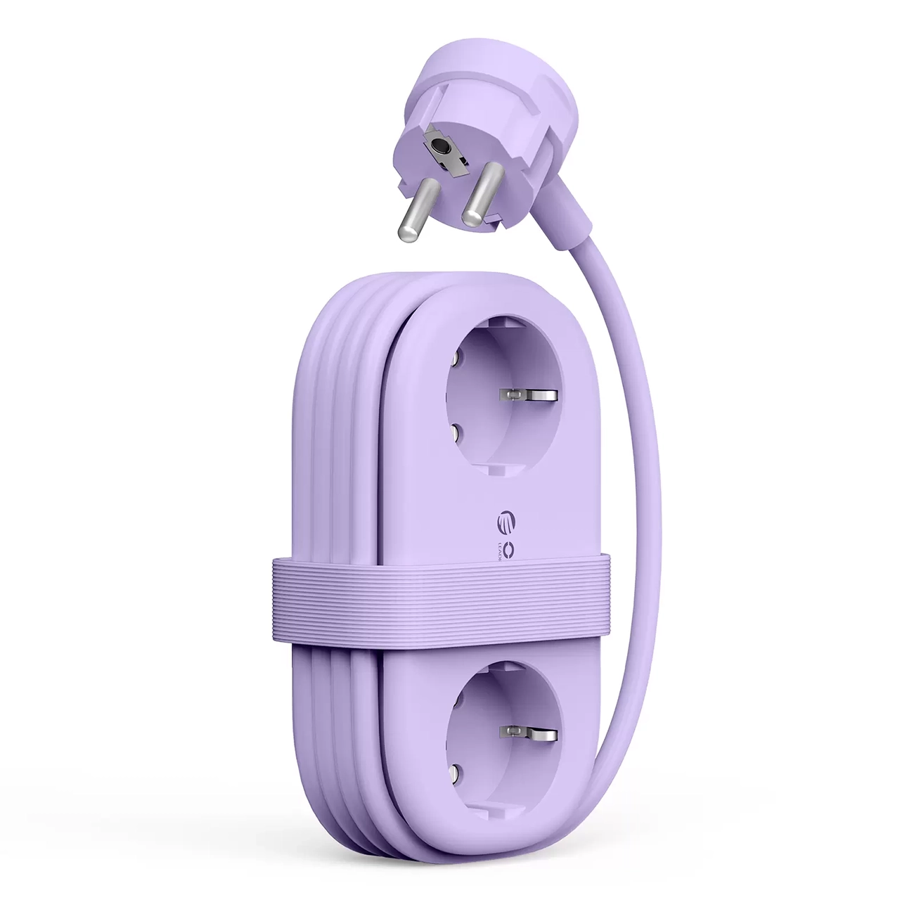 Orico AP3 65W GaN 6in1 maitinimo blokas 2x AC + 2x USB-A + 2x USB-C - violetinis