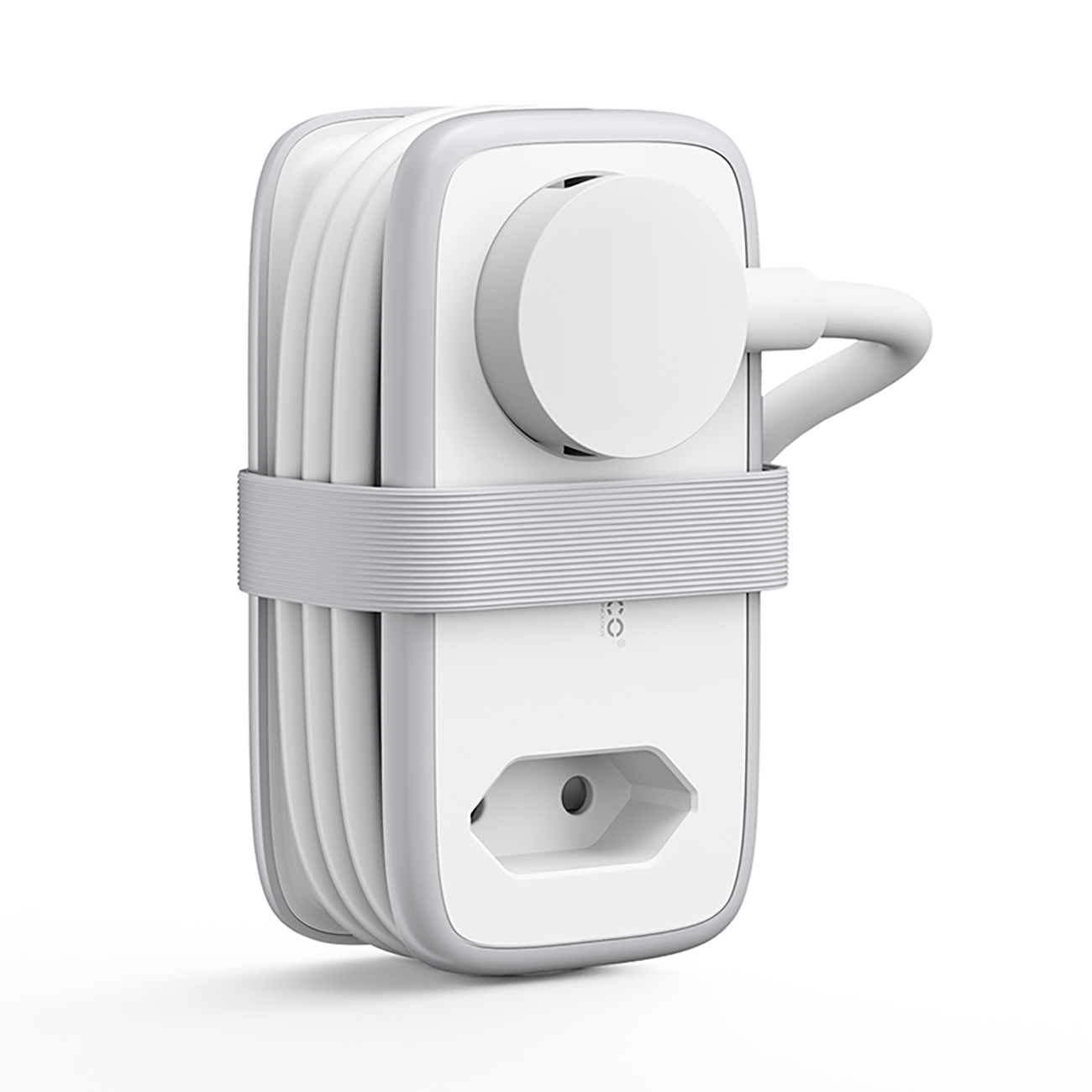 Orico AP3 65W GaN 6in1 maitinimo blokas 2x AC + 2x USB-A + 2x USB-C - baltas