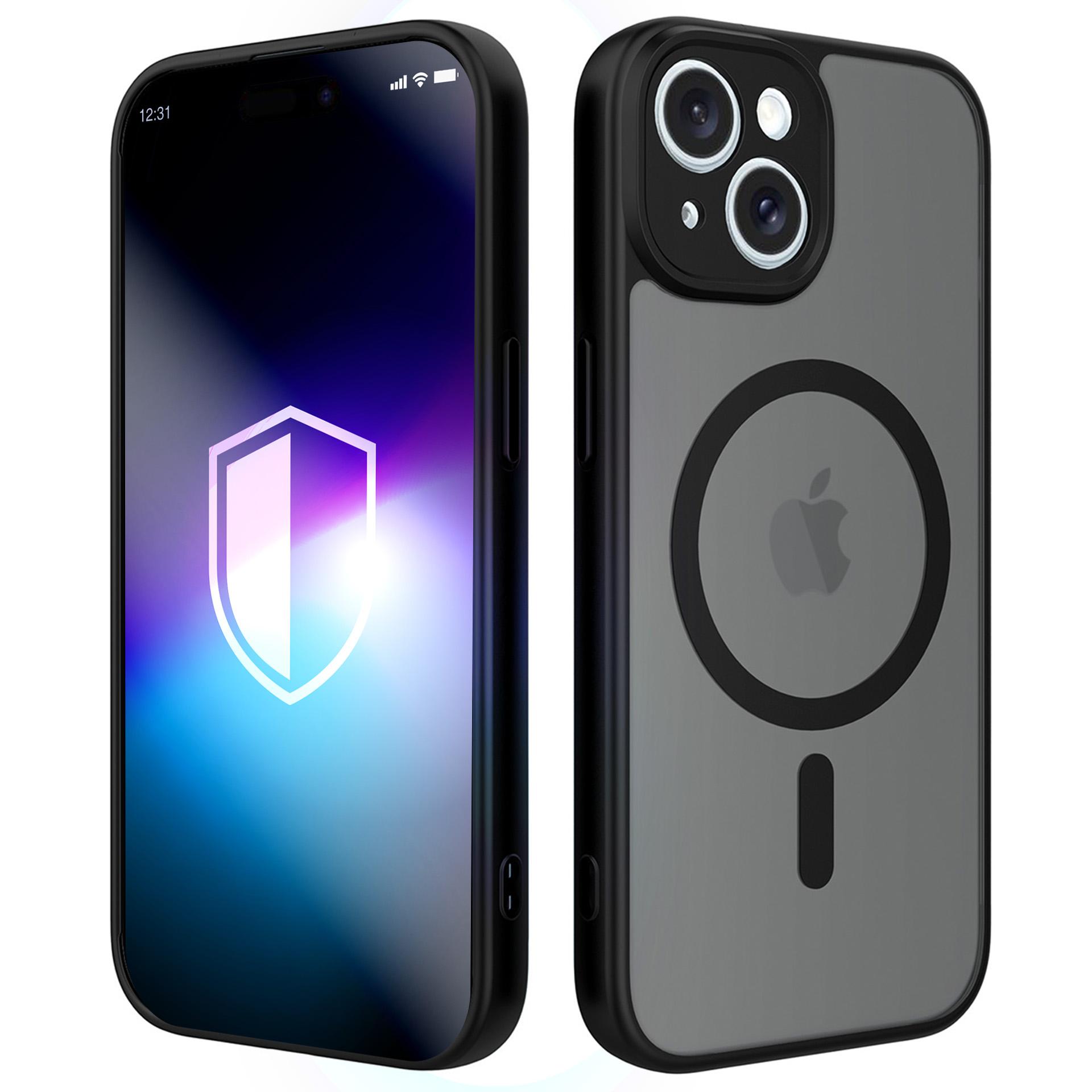 3mk Misty MagCase iPhone 15 dėklas - juodas