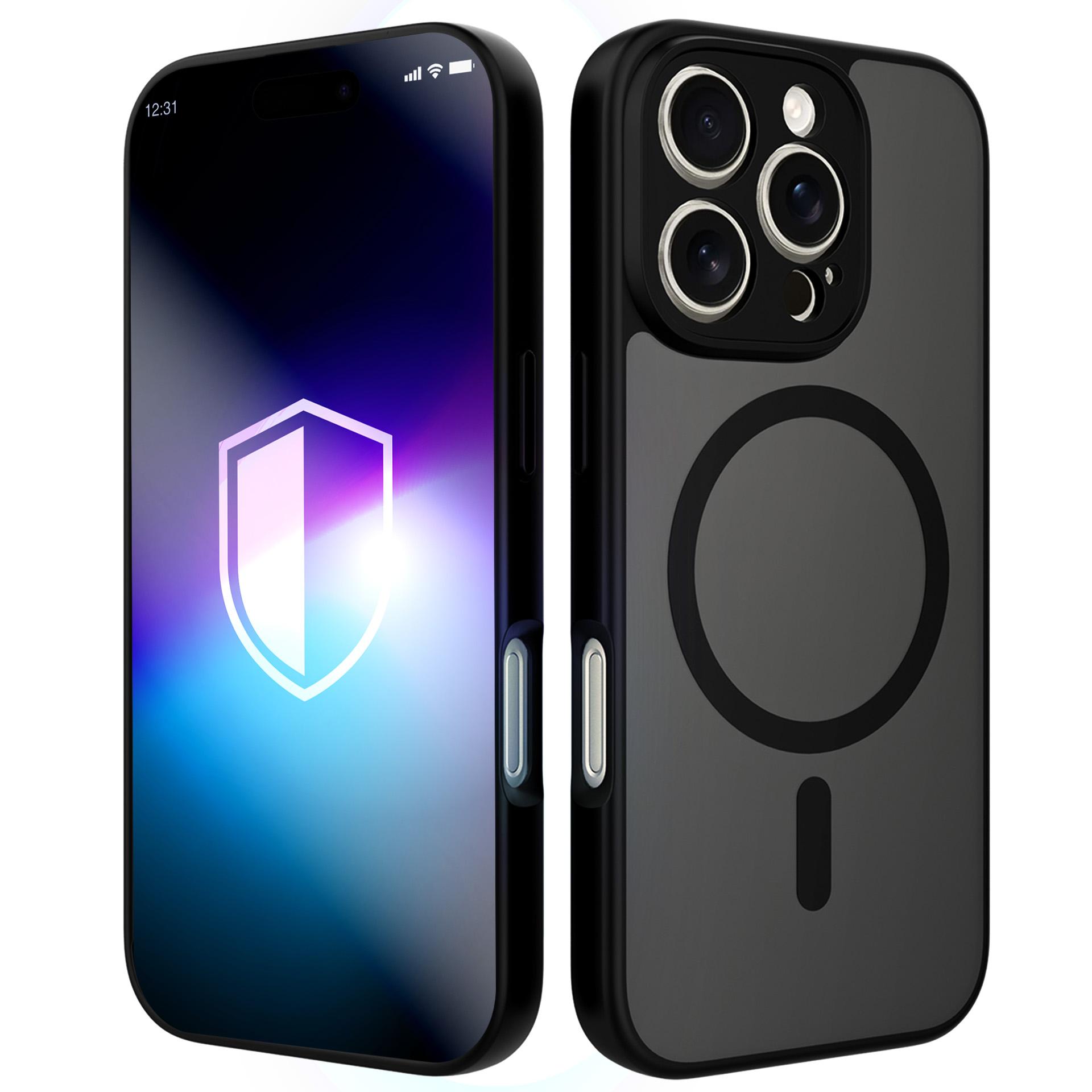 3mk Misty MagCase iPhone 16 Pro Max dėklas - juodas
