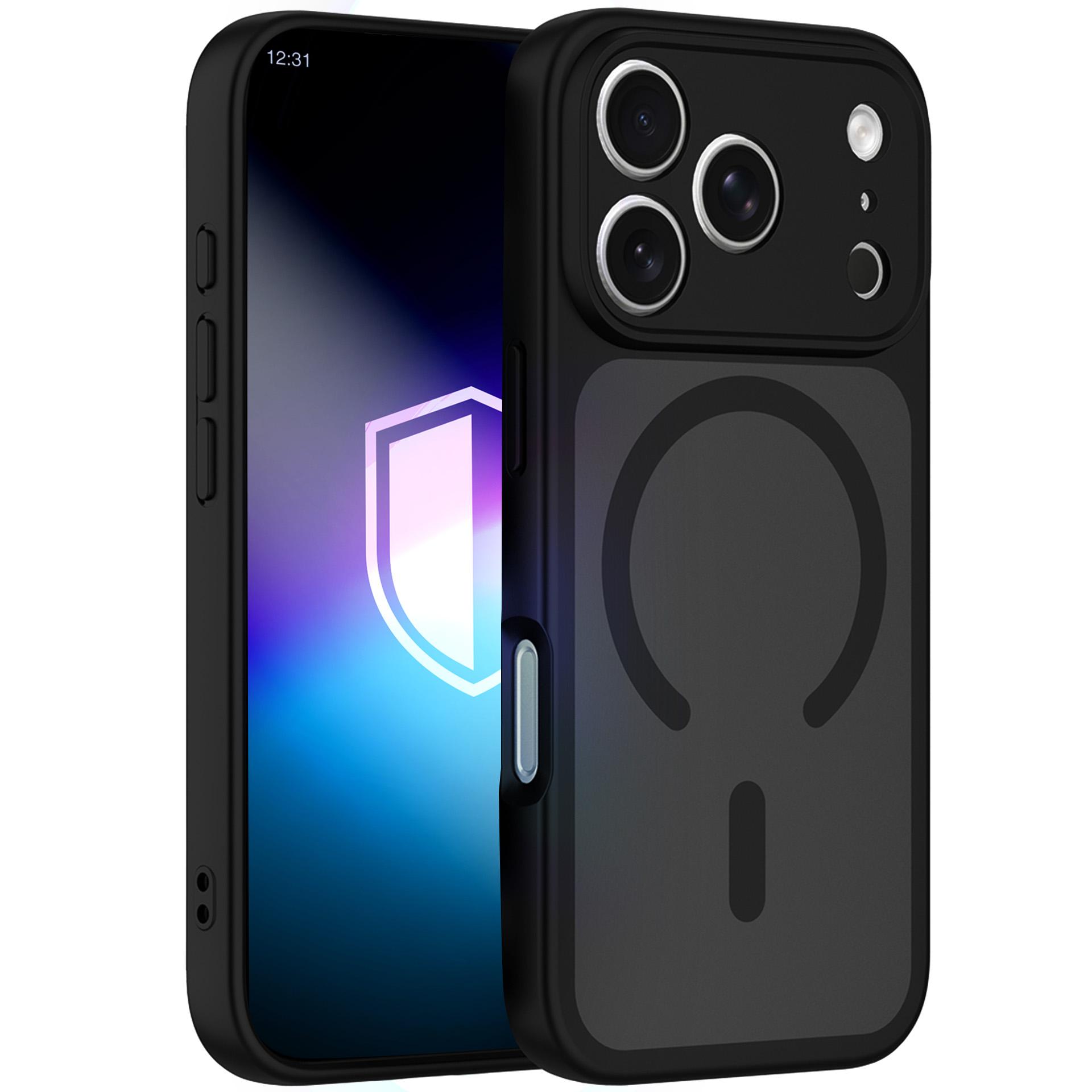 3mk Misty MagCase iPhone 17 Pro Max dėklas - juodas