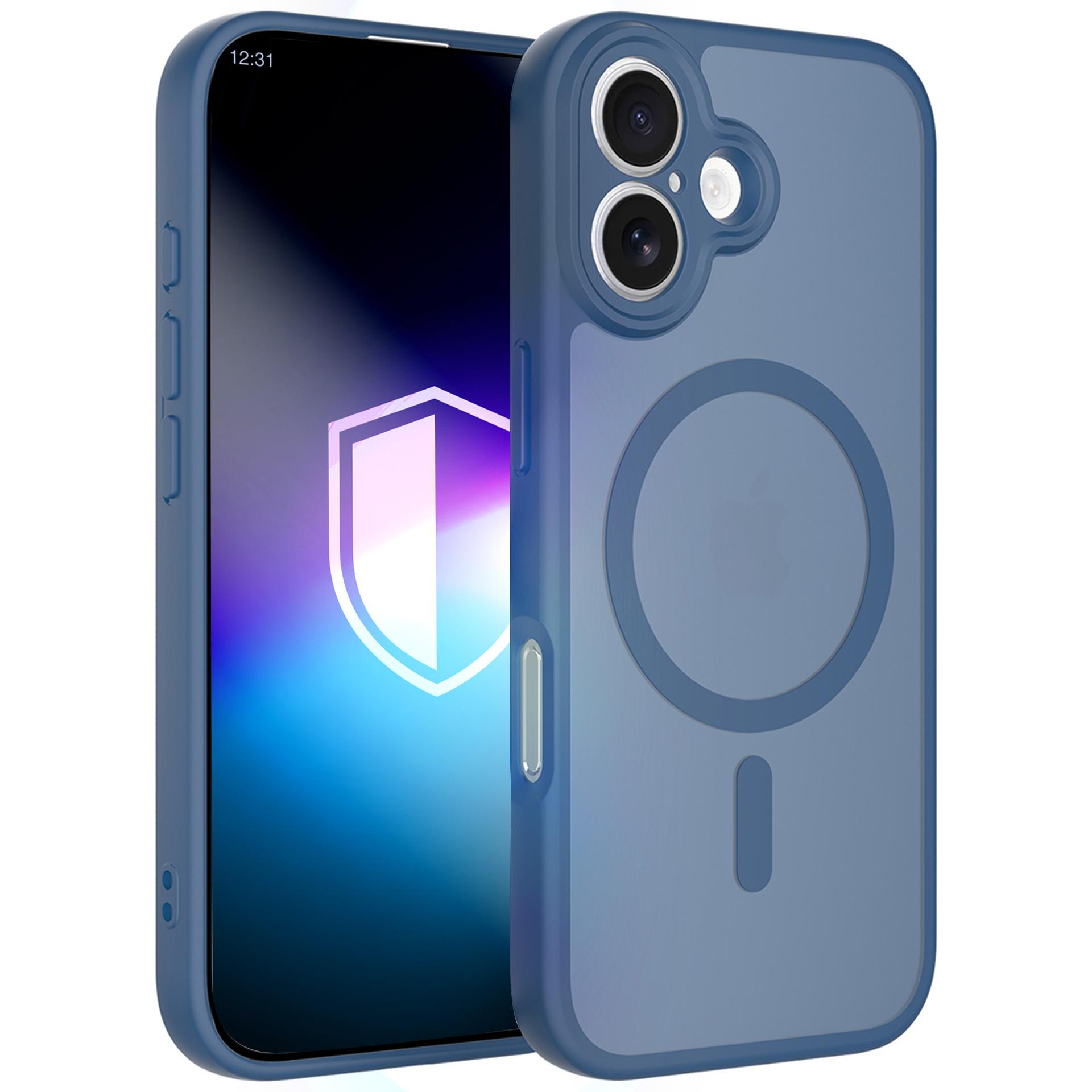 3mk Misty MagCase iPhone 17 dėklas - mėlynas