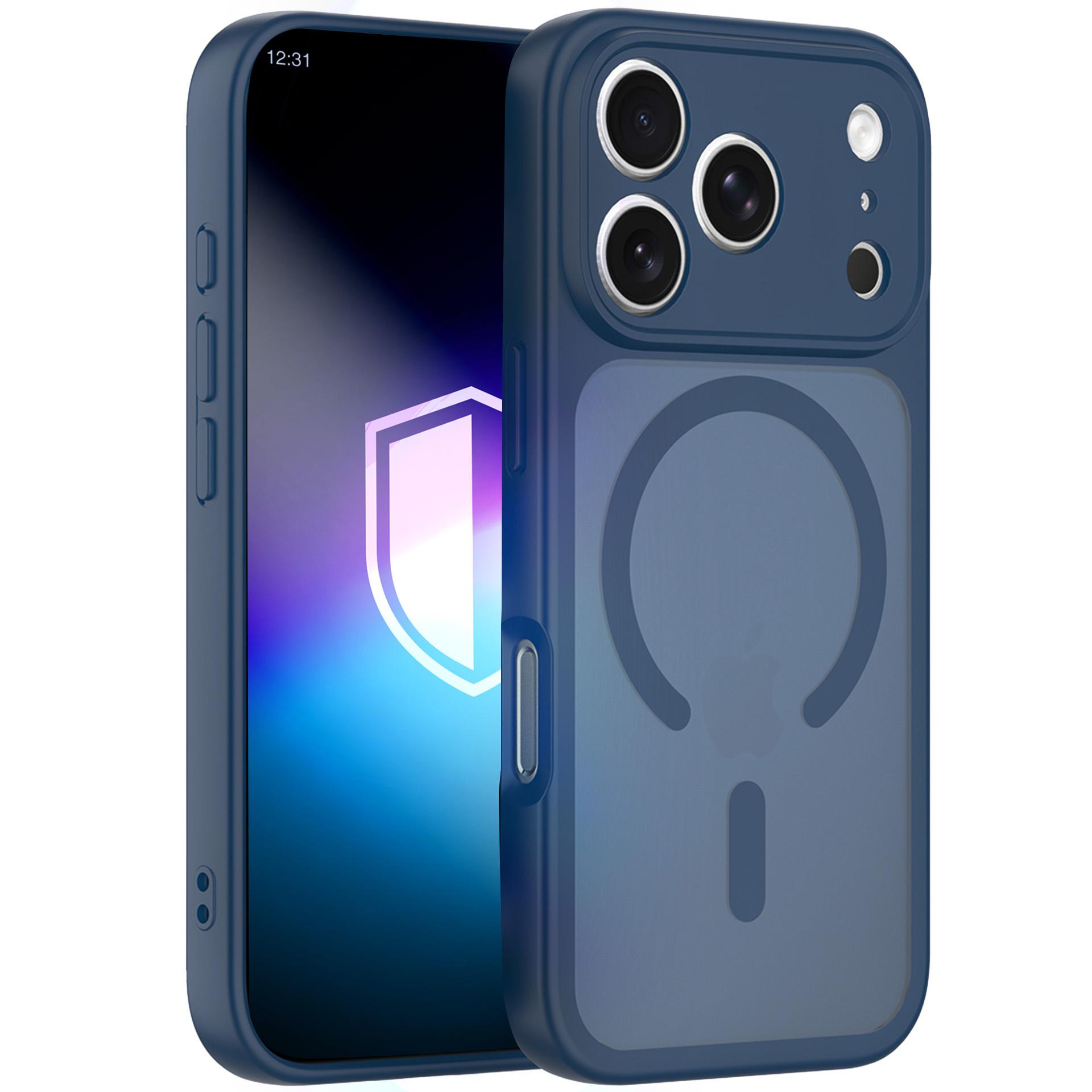 3mk Misty MagCase iPhone 17 Pro dėklas - mėlynas