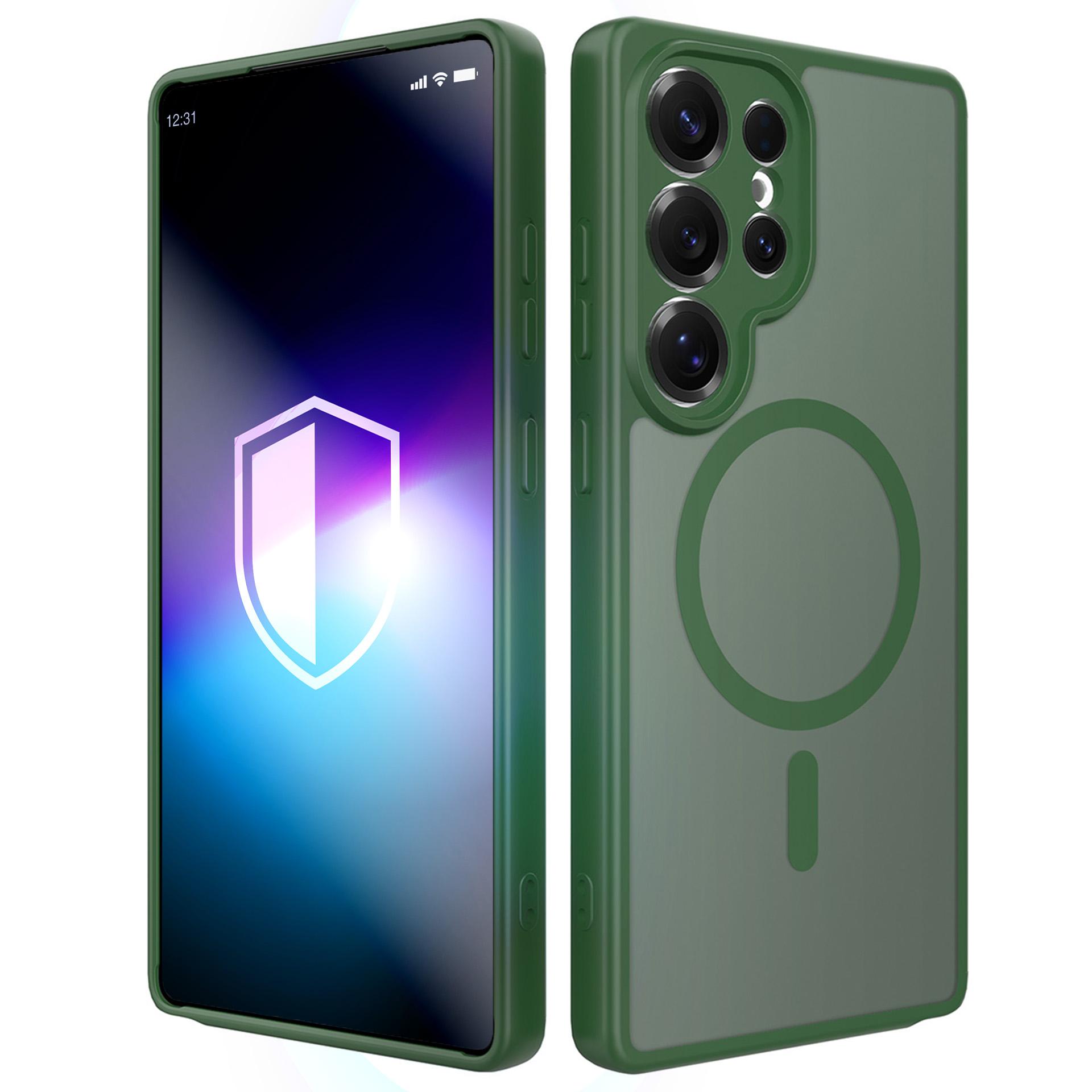 3mk Misty MagCase чехол Samsung Galaxy S25 Ultra - зеленый