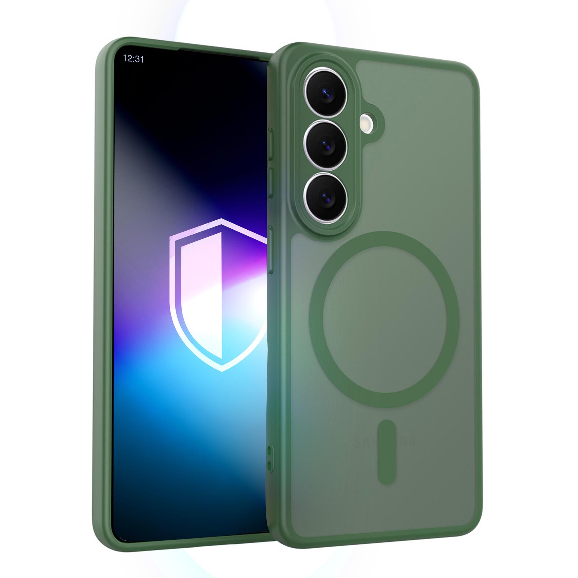 3mk Misty MagCase dėklas Samsung Galaxy S26 - žalias