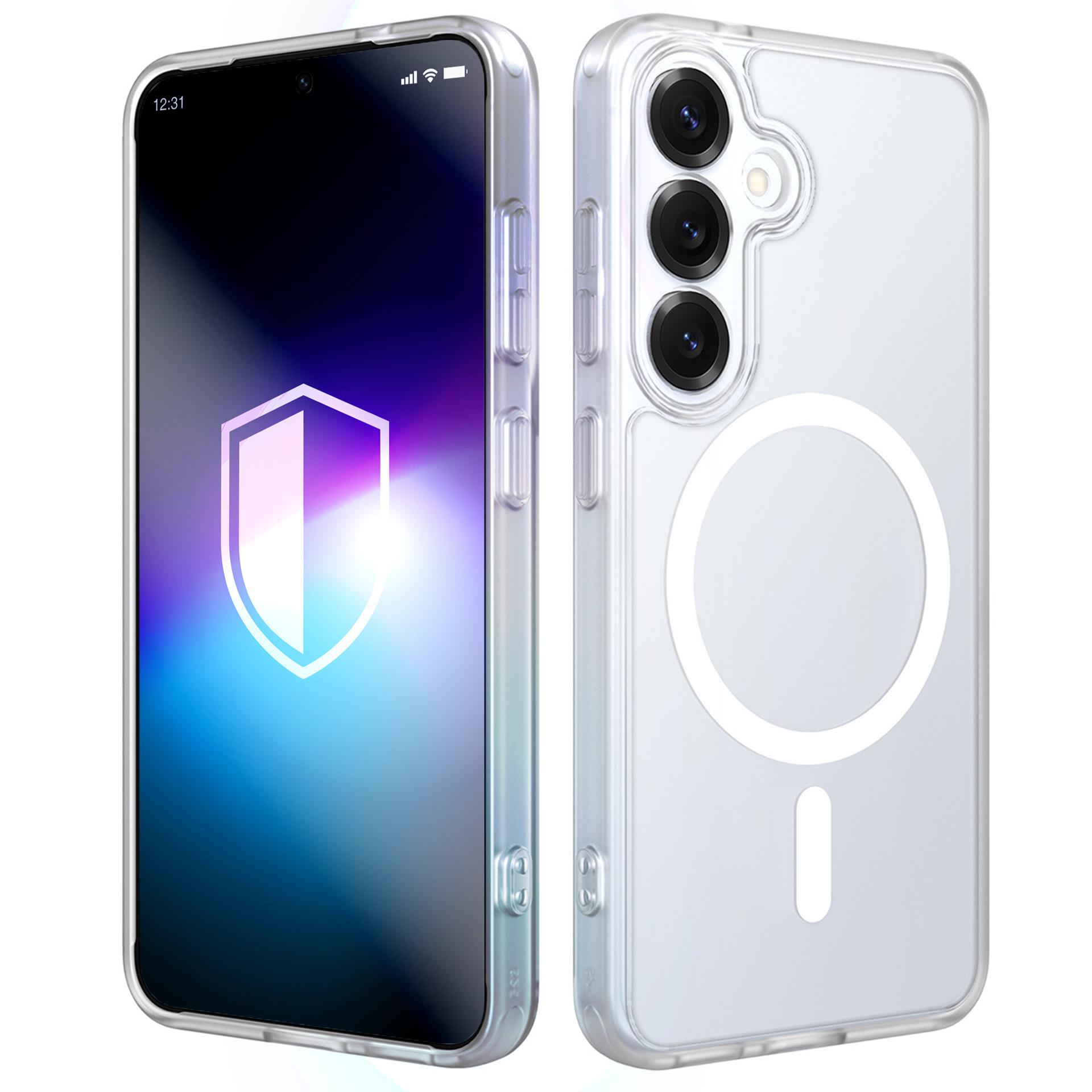 3mk Misty MagCase dėklas Samsung Galaxy S25 - baltas