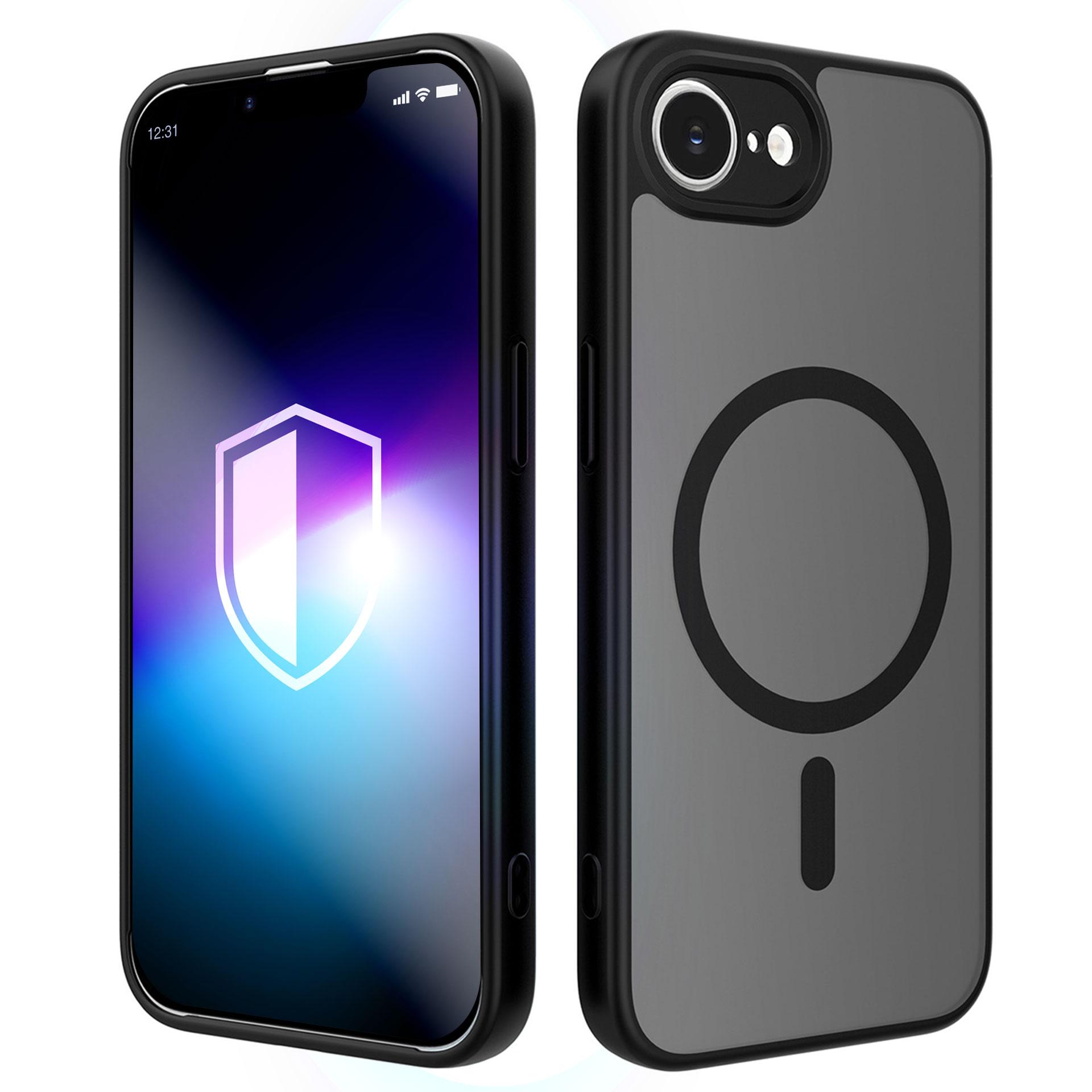 3mk Misty MagCase dėklas iPhone 16E / 17E - juodas