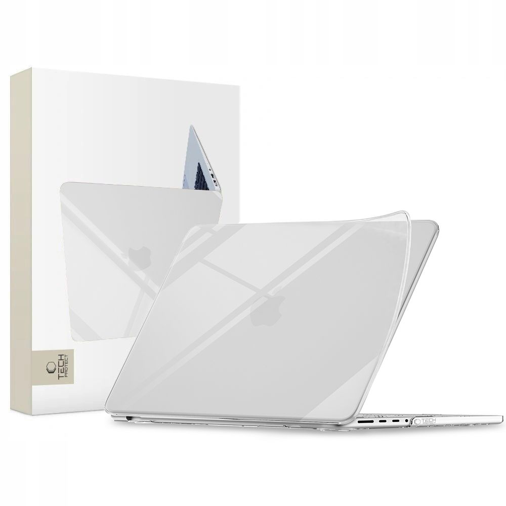 Tech-Protect Softshell Чехол для MacBook Pro 14" 2021/2023/2024/2025/2026, прозрачный