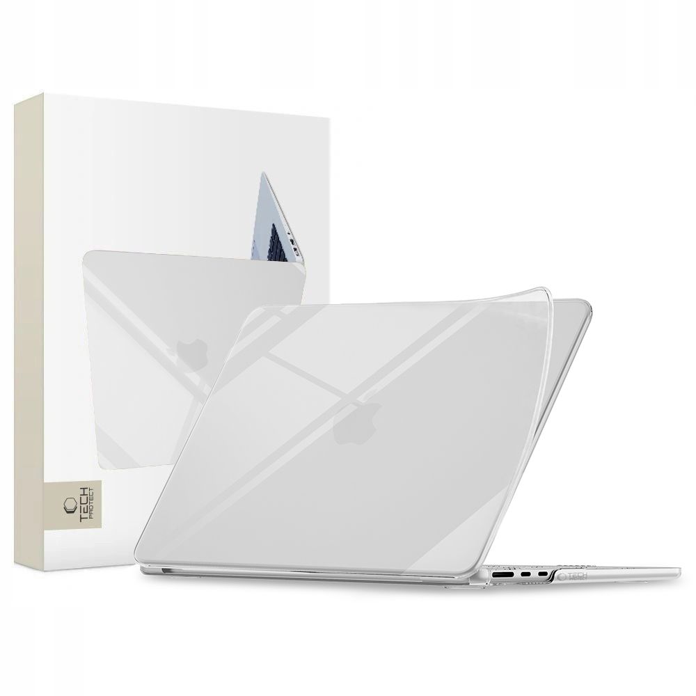 Tech-Protect Softshell Чехол для MacBook Air 15" 2023/2024/2025/2026, прозрачный