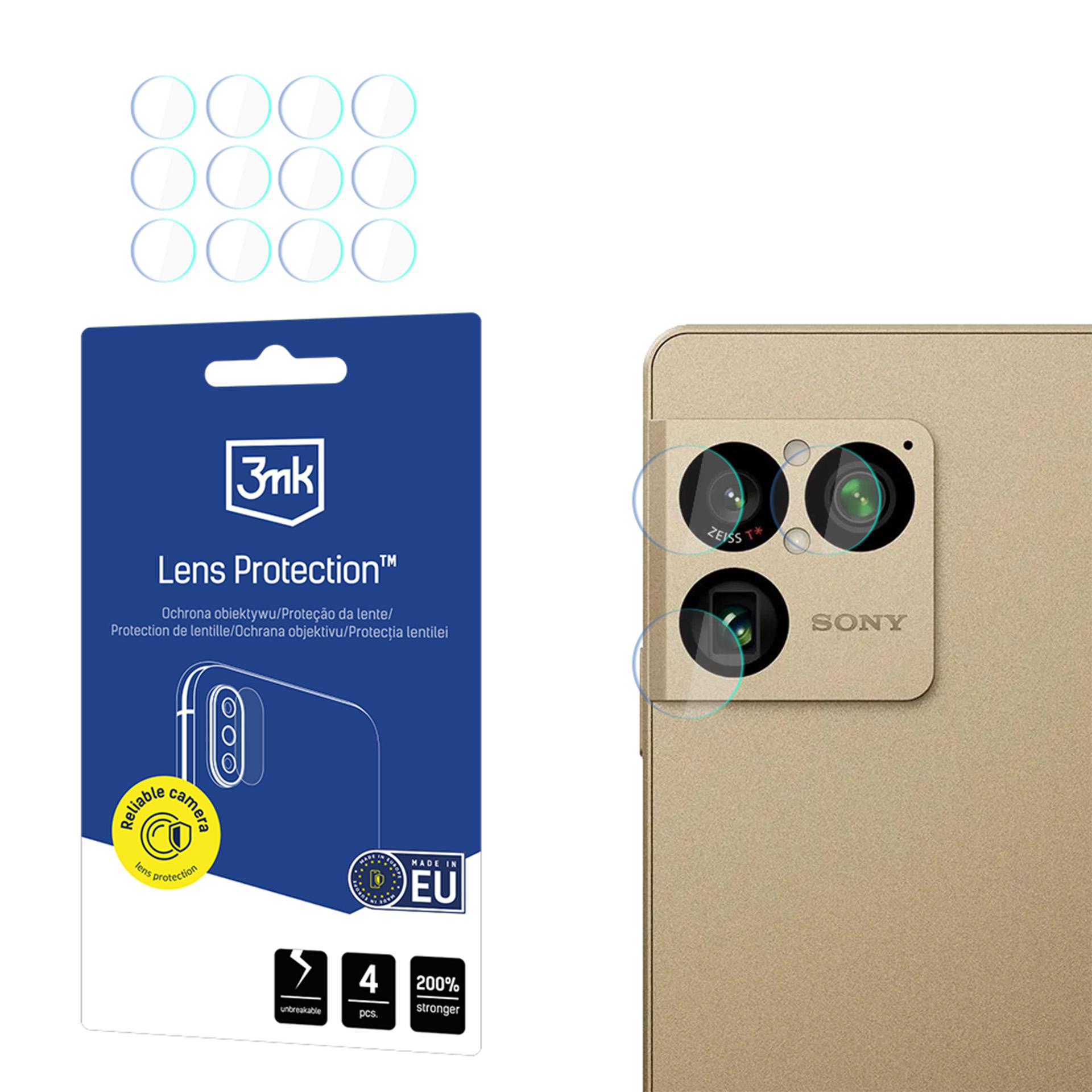 3mk Lens Protection™ гибридное стекло объектива камеры Sony Xperia 1 VIII
