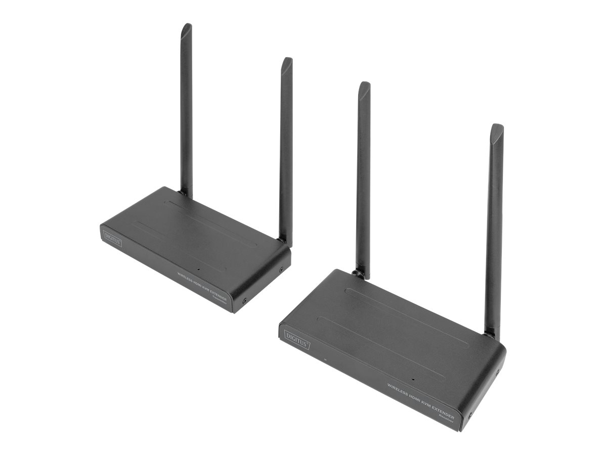 DIGITUS belaidis HDMI KVM keitiklių rinkinys 200m Full HD