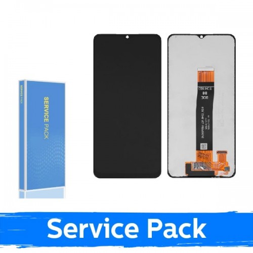 LCD Display Compatible With Samsung A127 A12s (Nacho v1) Black (Service Pack / Aftermarket)(NF version)