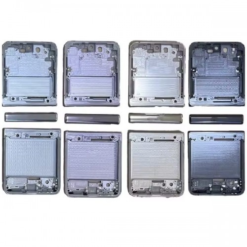 Ekrano rėmas / vidinis korpusas skirtas Samsung F721 Z Flip4 (Graphite)