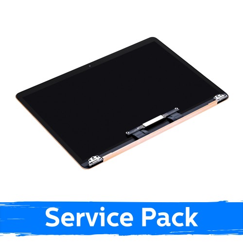 LCD Display Compatible With (Full Housing) MacBook Air M1 13 (A2337) 2020 / Gold / (Service Pack)