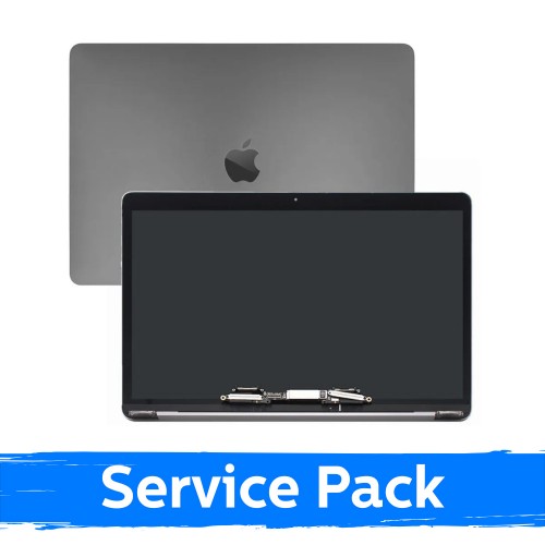 LCD Display Compatible With (Full Housing) MacBook Air M1 13 (A2337) 2020 / Grey / (Service Pack)