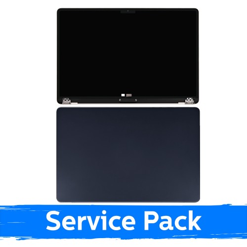 LCD Display Compatible With (Full Housing) MacBook Air M2 15 (A2941) 2023 / Black / (Service Pack)