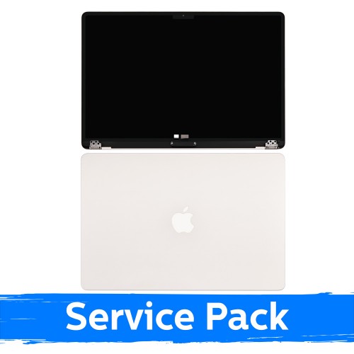 LCD Display Compatible With (Full Housing) MacBook Air M3 15 (A3114) 2024 / Gold / (Service Pack)