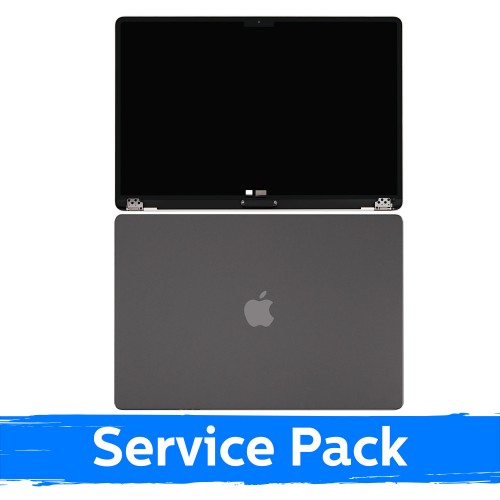 LCD Display Compatible With (Full Housing) MacBook Air M3 15 (A3114) 2024 / Grey / (Service Pack)