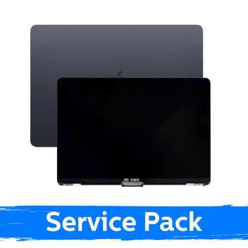 LCD Display Compatible With (Full Housing) MacBook Air M4 15 (A3241) 2025 / Black / (Service Pack)