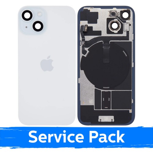 Galinis dangtelis skirtas Apple iPhone 15 / Blue / (Service Pack)