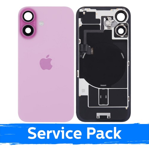 Galinis dangtelis skirtas Apple iPhone 16 / Pink / (Service Pack)