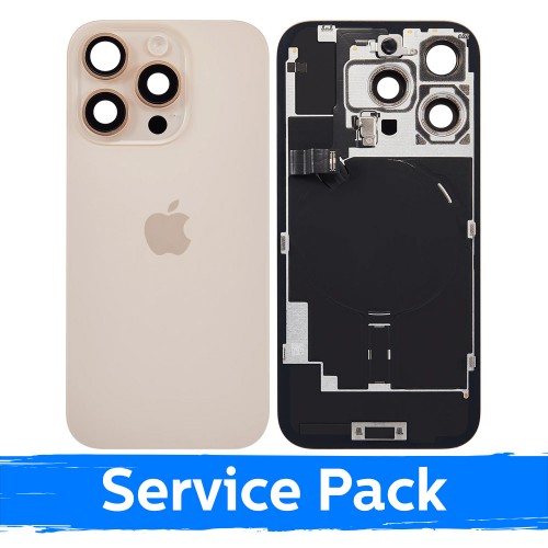 Galinis dangtelis skirtas Apple iPhone 16 Pro / Desert Titanium / (Service Pack)