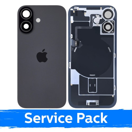 Galinis dangtelis skirtas Apple iPhone 17 / Black / (Service Pack)