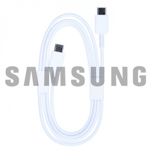 USB kabelis Samsung EP-DN980BWE baltas 100 cm "Type-C/Type-C" 25W / 100% originalus /