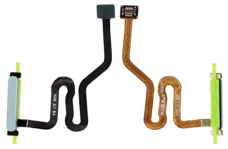 Flex Samsung A165 A16 4G su pirštų atspaudų skaitytuvu šviesiai žalias originalus (service pack)
