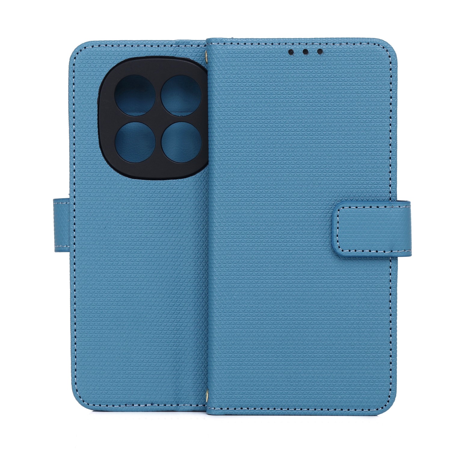 Smart Triangle dėklas Xiaomi Redmi Note 14 Pro Plus 5G (Global) mėlynas
