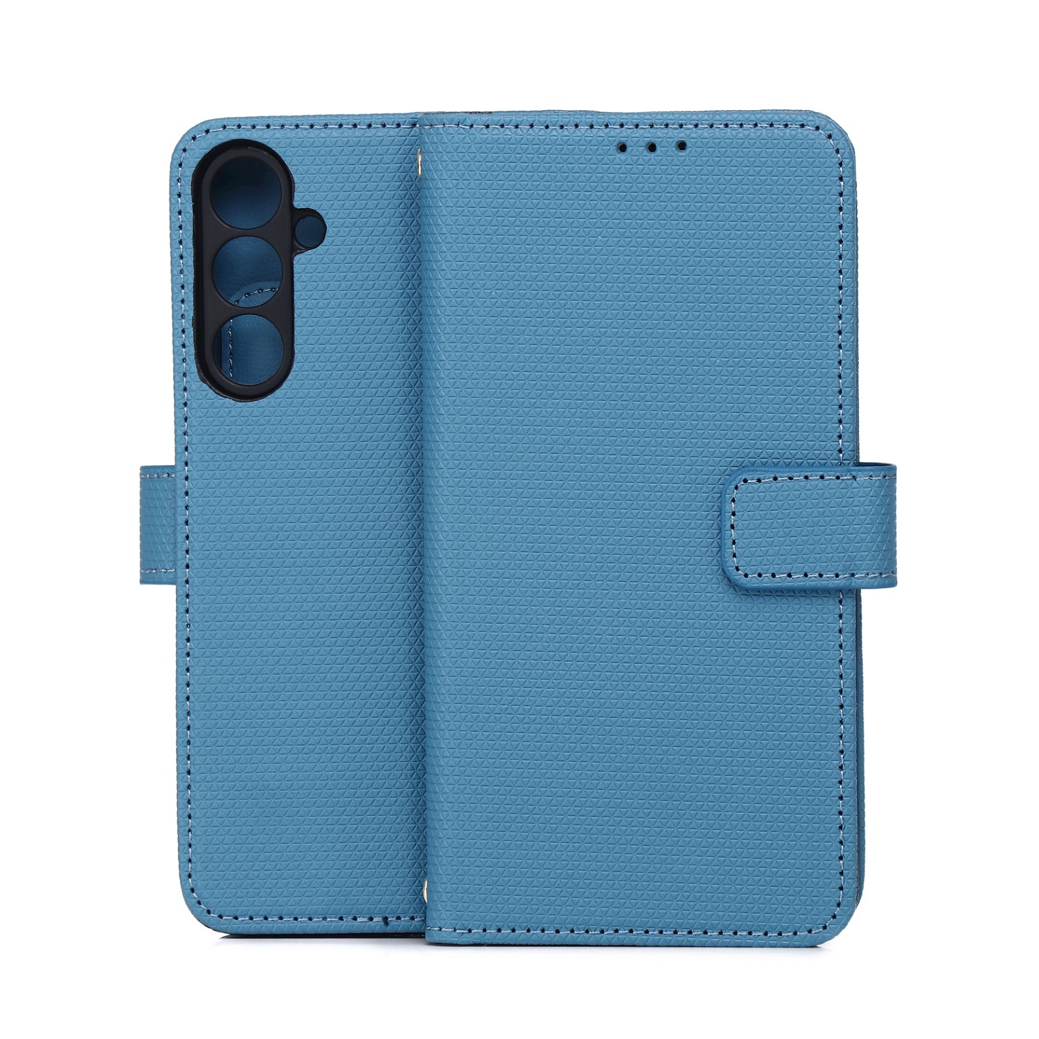 Smart Triangle dėklas Samsung Galaxy A16 4G / A16 5G / M16 5G juodas mėlynas