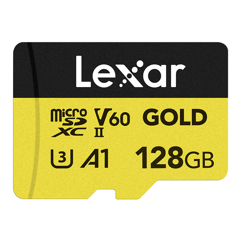 „Lexar GOLD“ microSDXC atminties kortelė, 128 GB