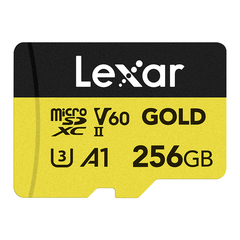 „Lexar GOLD“ microSDXC atminties kortelė, 256 GB