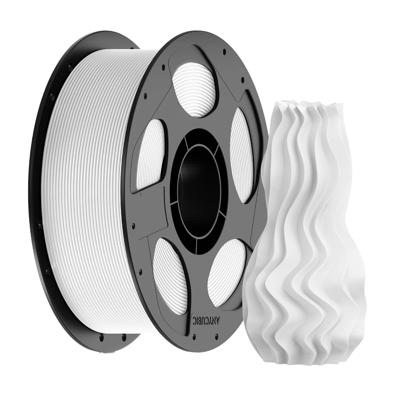 PLA Anycubic 1 KG filamentas (baltas)