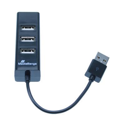 MediaRange laidas USB2 HUB BUS-POWERED