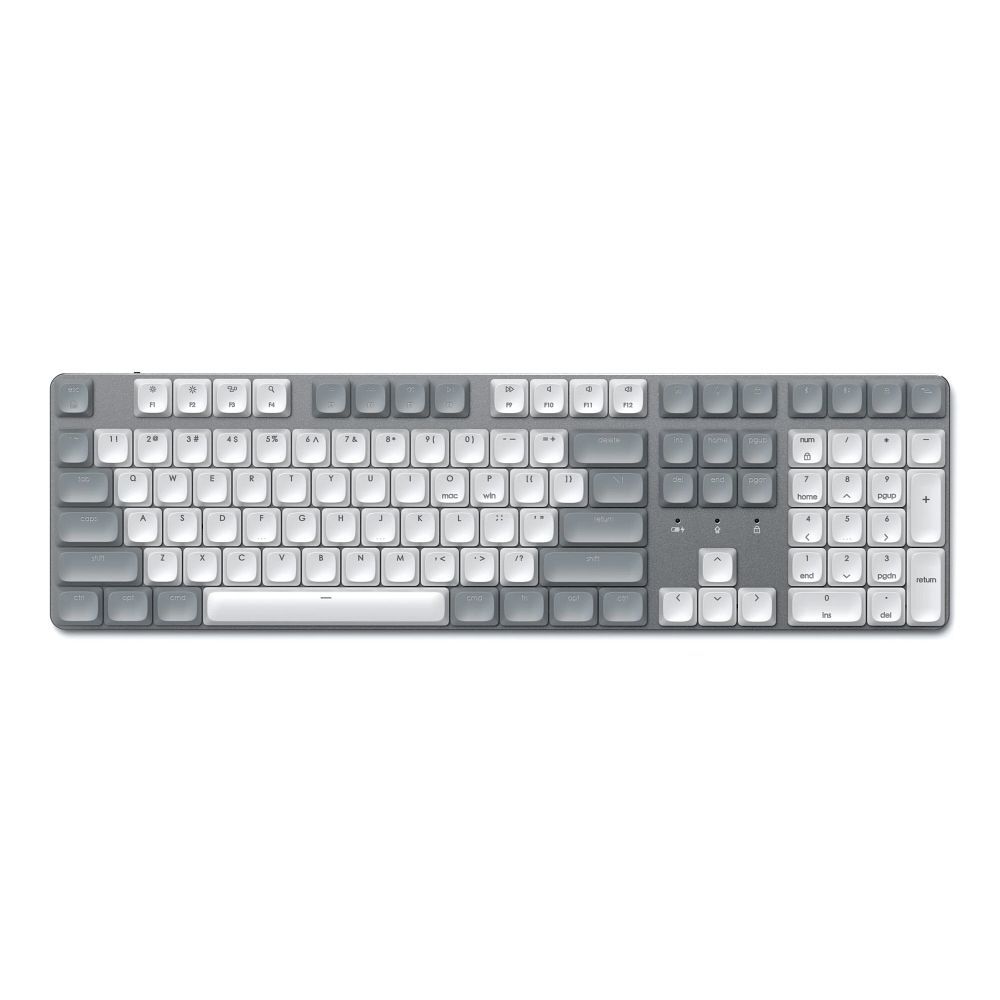 Belaidė mechaninė klaviatūra QWERTY Satechi SM3 Slim Mechanical tamsus
