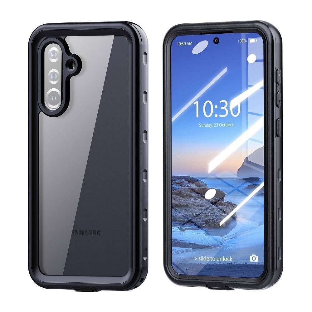 Dėklas Samsung A57 vandeniui atsparus Shellbox A57 juodas