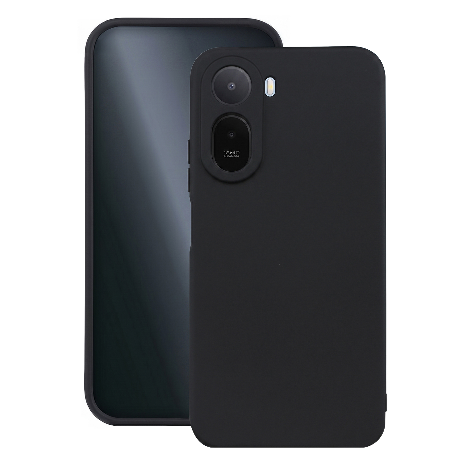 Silikoninis dėklas Xiaomi Redmi A7 Pro juodas