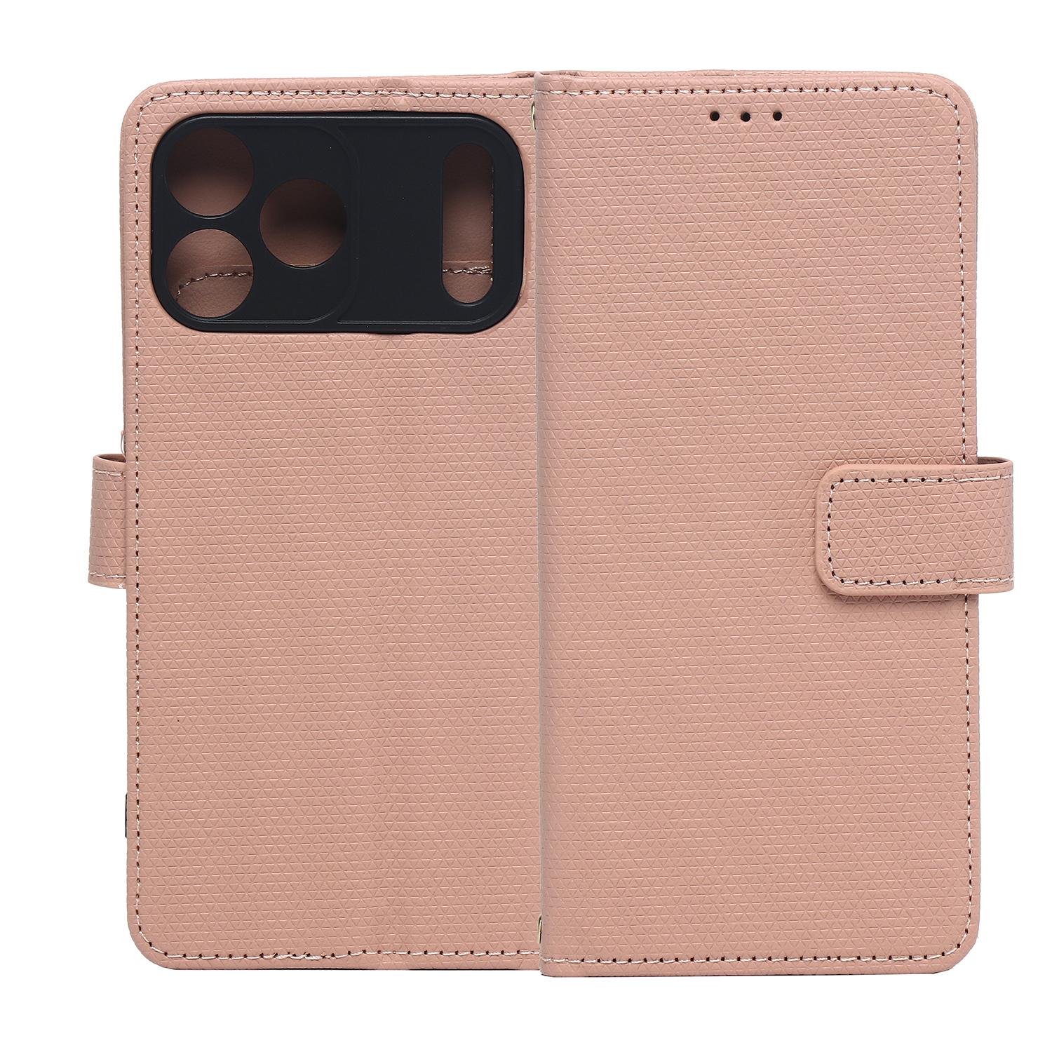 Smart Triangle dėklas iPhone 17 Pro Max 6,9" rožinis