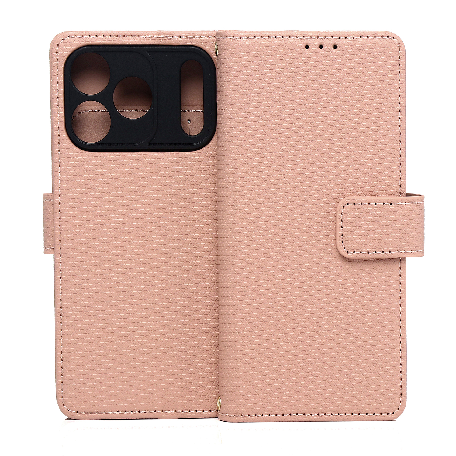 Smart Triangle dėklas iPhone 17 Pro 6,3" rožinis