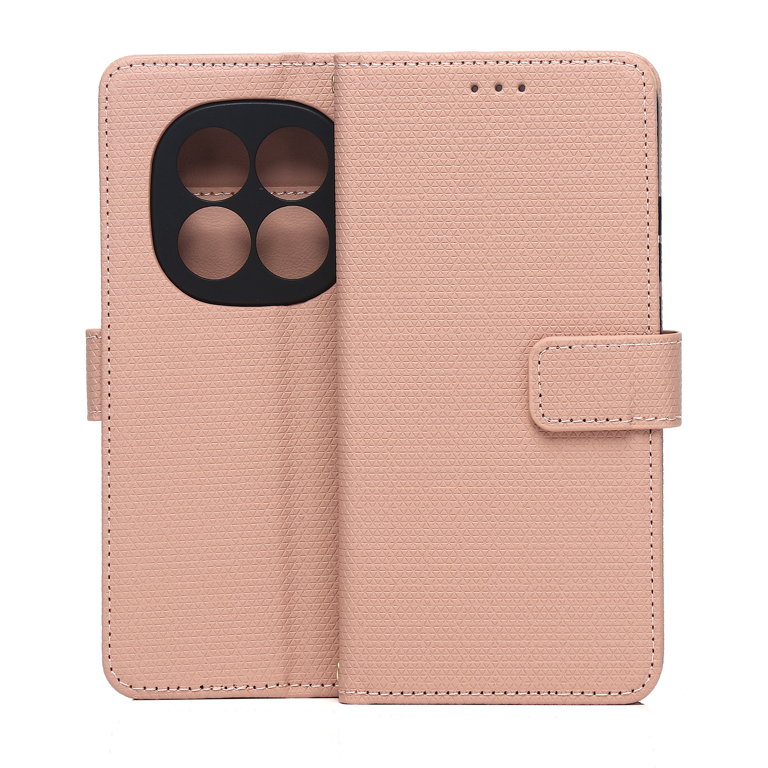 Smart Triangle dėklas Xiaomi Redmi Note 15 Pro Plus 5G rožinis