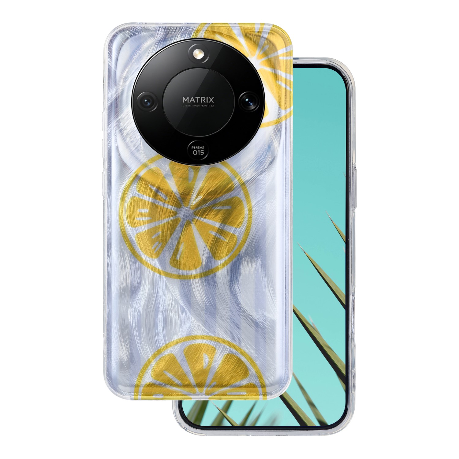 Ultra Trendy Summer dėklas Honor X70 / X9D / Magic 8 lite citrinos spalvos