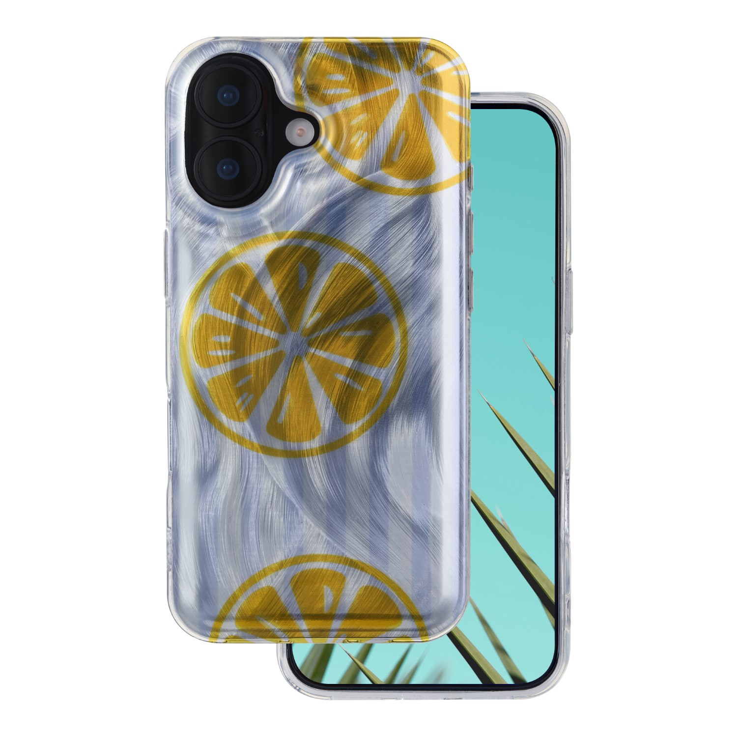 Ultra Trendy Summer dėklas iPhone 17 6,3" citrinos spalvos