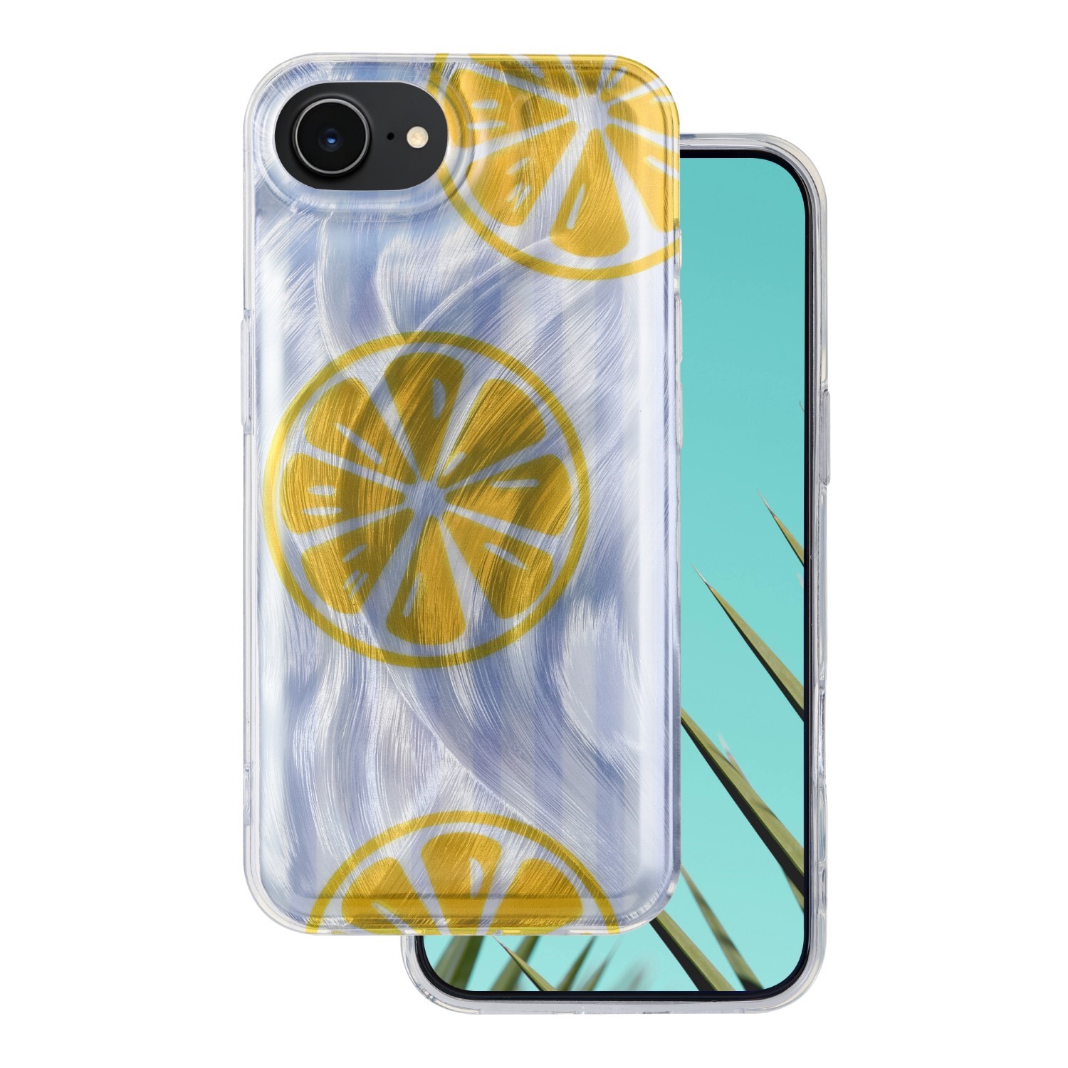 Ultra Trendy Summer dėklas iPhone 16e / 17e citrinos spalvos