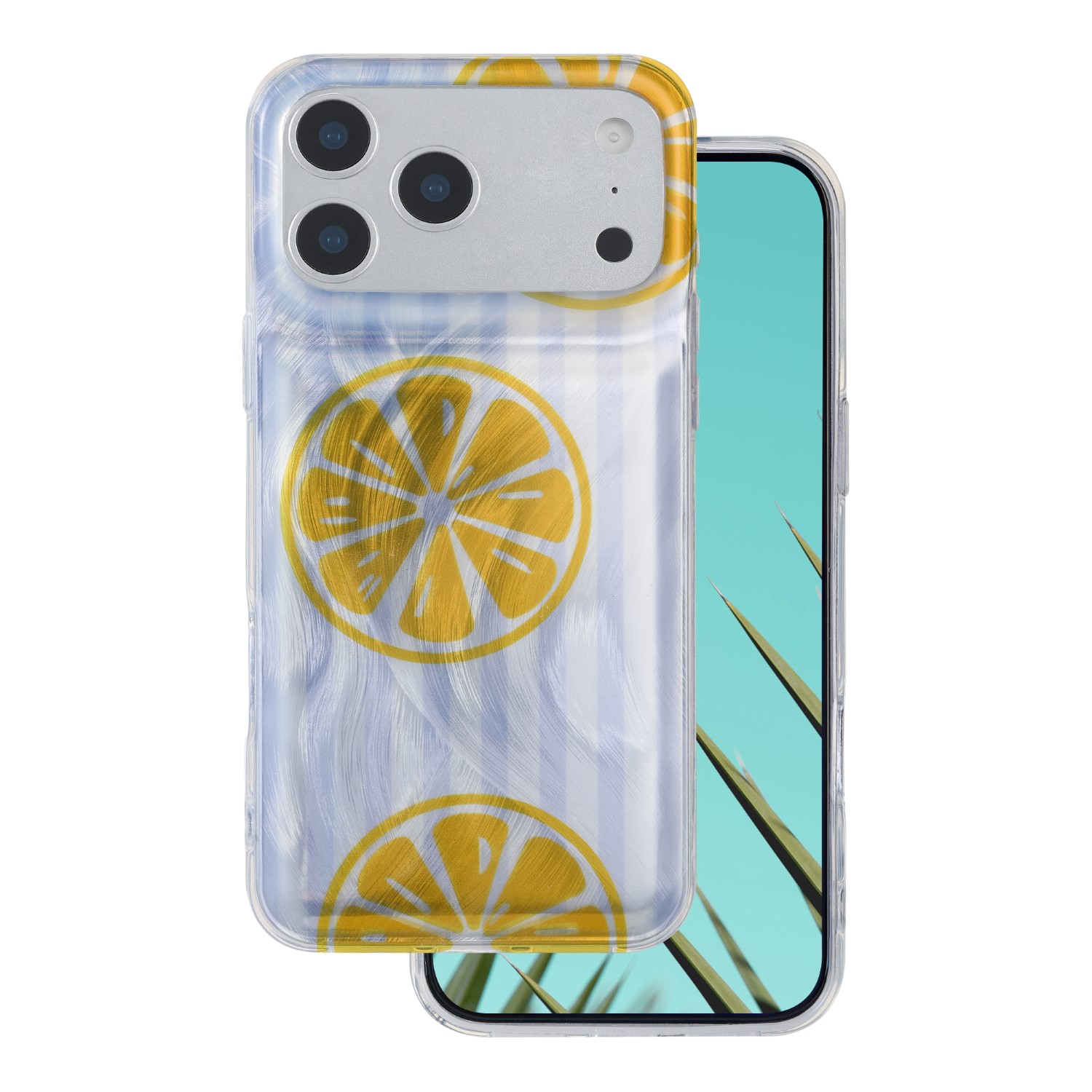 Ultra Trendy Summer dėklas iPhone 17 Pro 6,3" citrinos spalvos